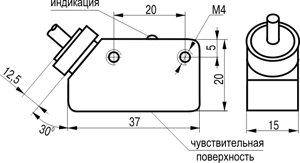 Габариты MS BO1A6-11-L